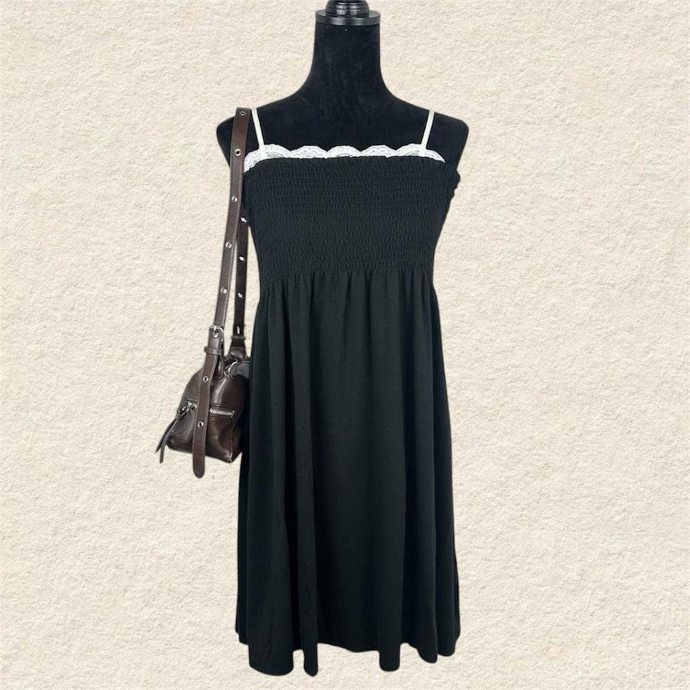 Derek Heart Black Strapless Sleeveless Summer Dress